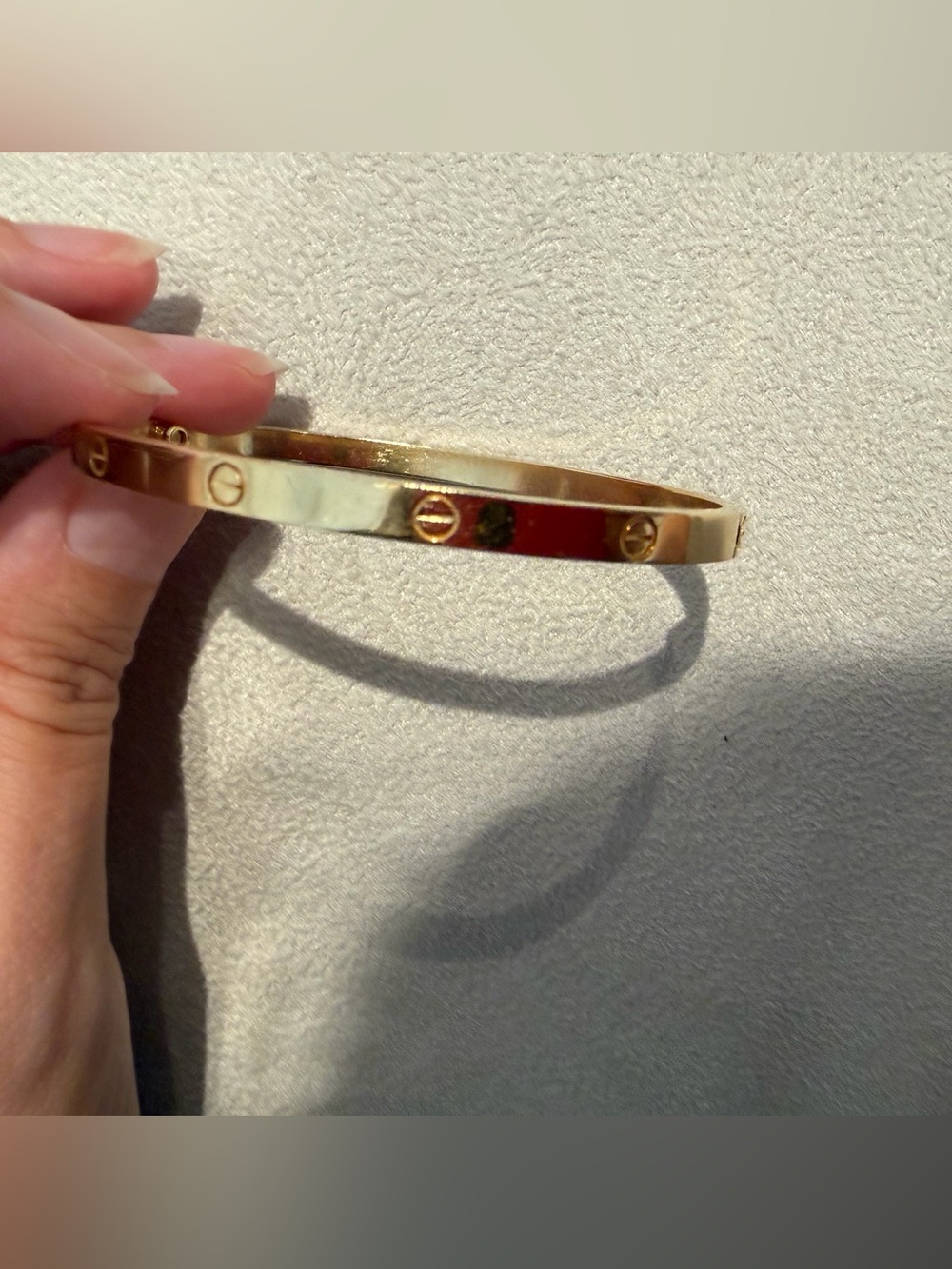CARTIER LOVE BRACELET — small model - Picture 7 of 14